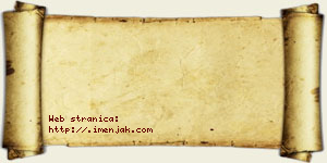 Isidora Vražić vizit kartica